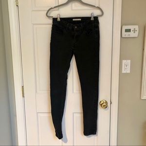 Levi’s 535 Super Skinny Dark Wash Jeans